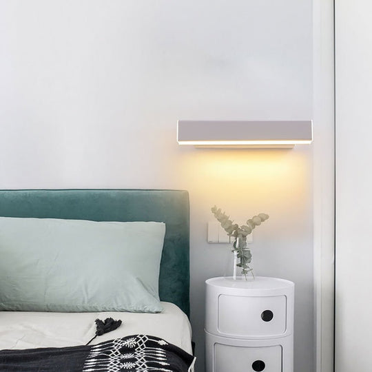 Nordic Minimalist 360° Rotatable LED Wall Lamp