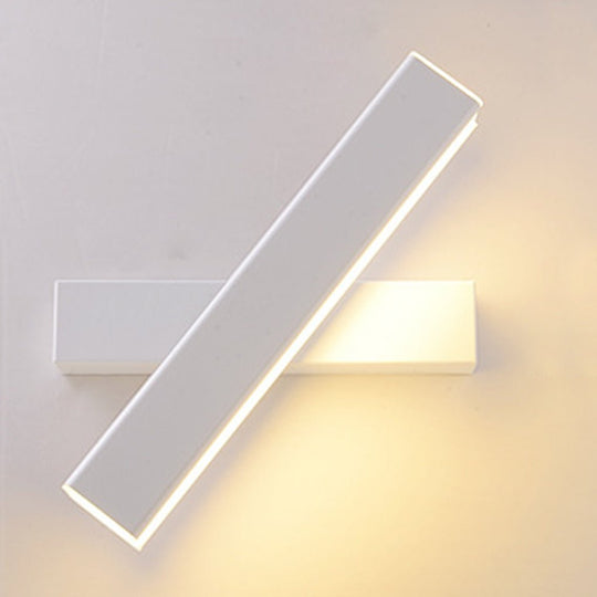 Nordic Minimalist 360° Rotatable LED Wall Lamp