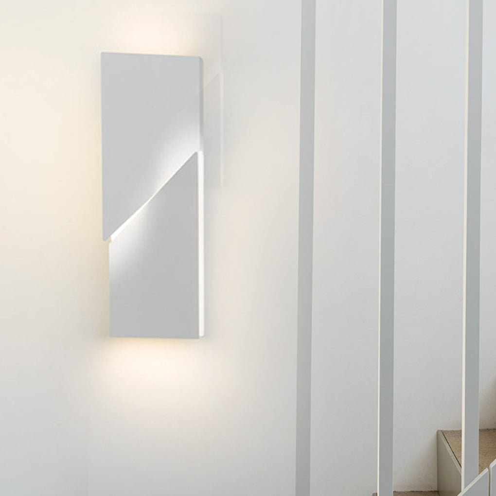 Nordic Minimalist Geometric Stepless Dimming LED Wall Lamp