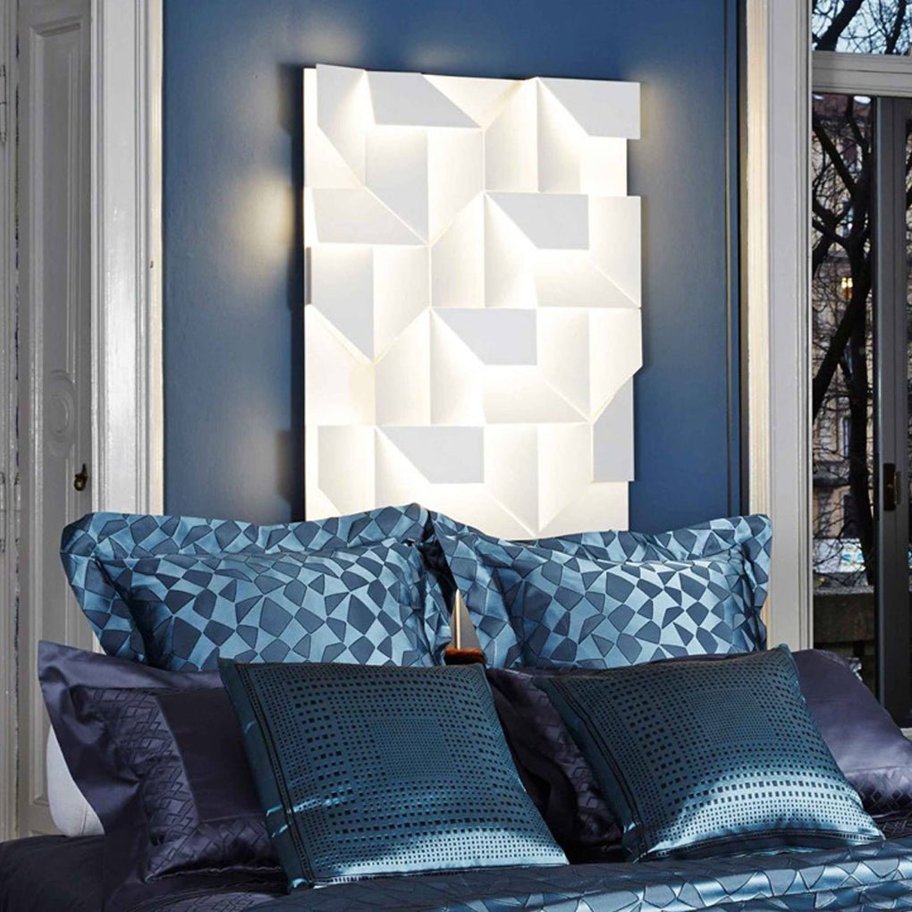 Nordic Minimalist Geometric Stepless Dimming LED Wall Lamp