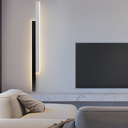Nordic Minimalist Double Long Linear LED Wall Lamp