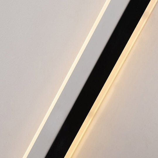 Nordic Minimalist Double Long Linear LED Wall Lamp