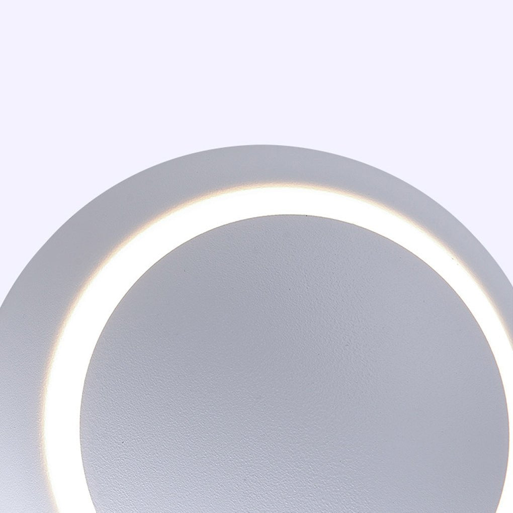 Nordic Minimalist LED Rotatable Round Wall Light