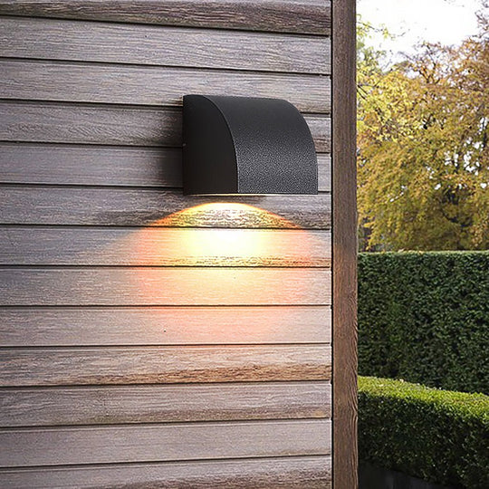 Waterproof Geometric Nordic Outdoor LED Wall Light