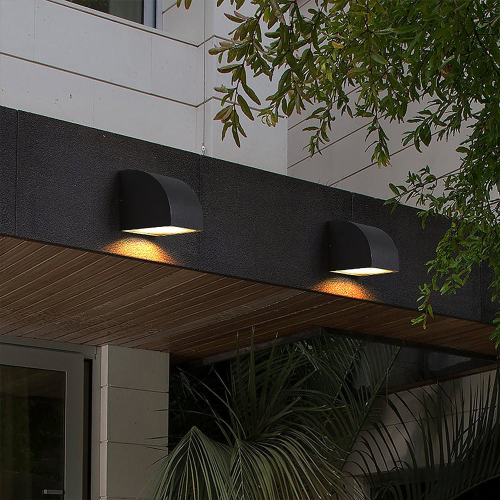 Waterproof Geometric Nordic Outdoor LED Wall Light