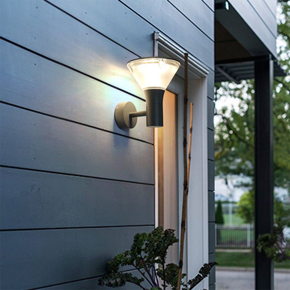Versatile Round LED Nordic Outdoor Wall and Post Light
