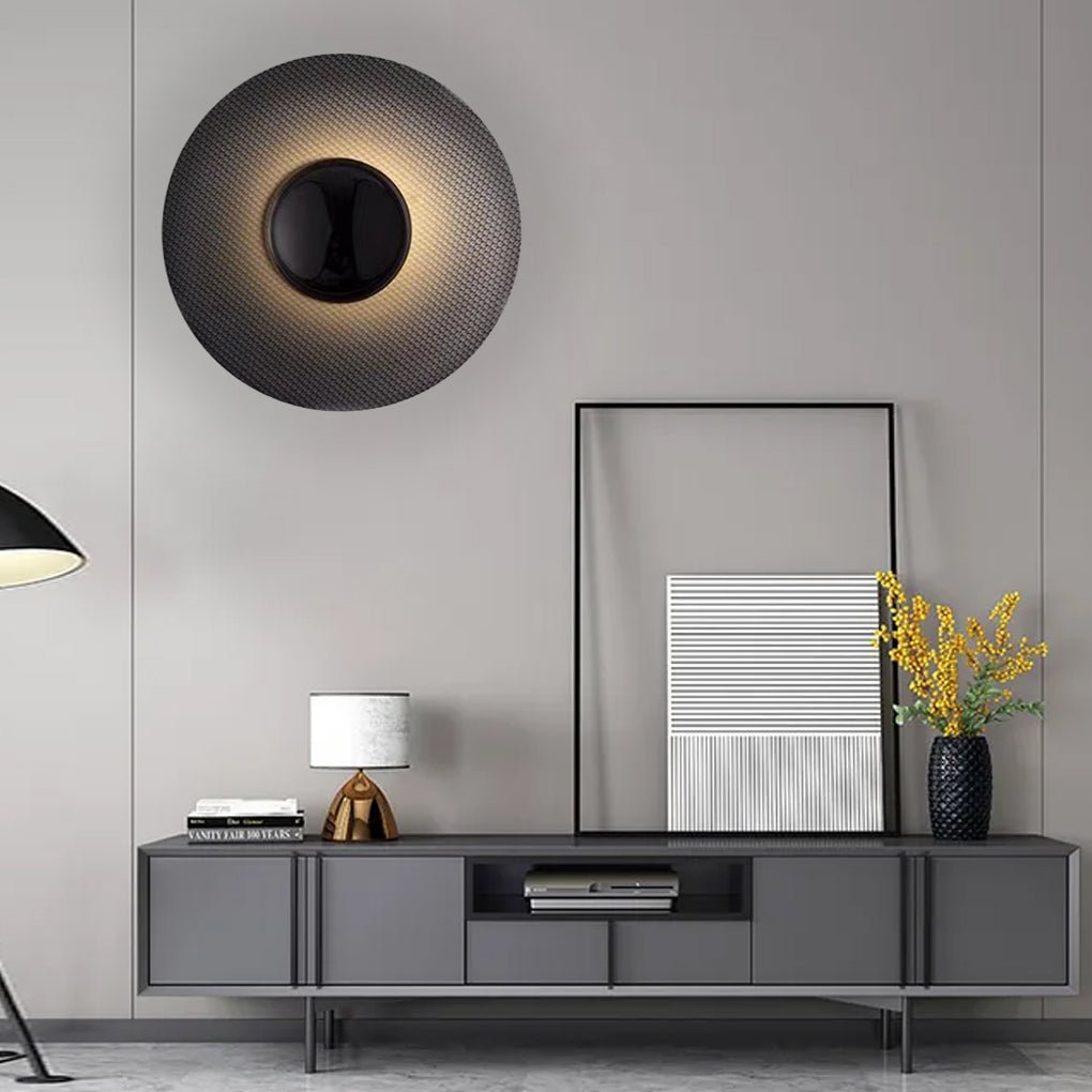 Nordic Minimalist Round LED Wall Lamp
