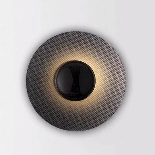 Nordic Minimalist Round LED Wall Lamp