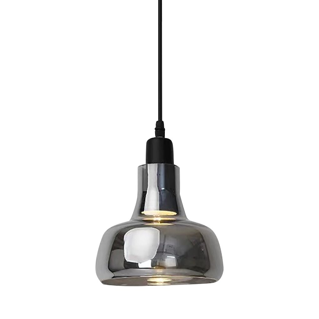 Nordic Minimalist Shadow Glass Pendant Light – LED Hanging Lighting for Living Room or Bar