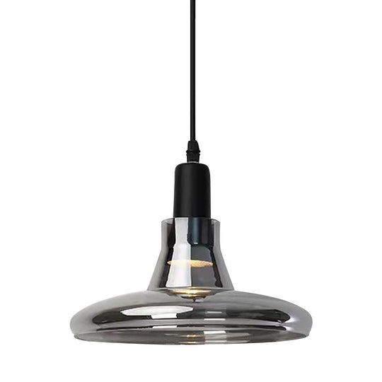 Nordic Minimalist Shadow Glass Pendant Light – LED Hanging Lighting for Living Room or Bar