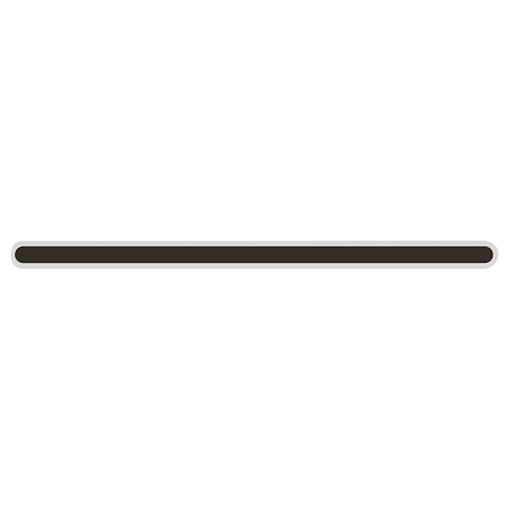 Nordic Minimalist Linear LED Black Wall Sconce