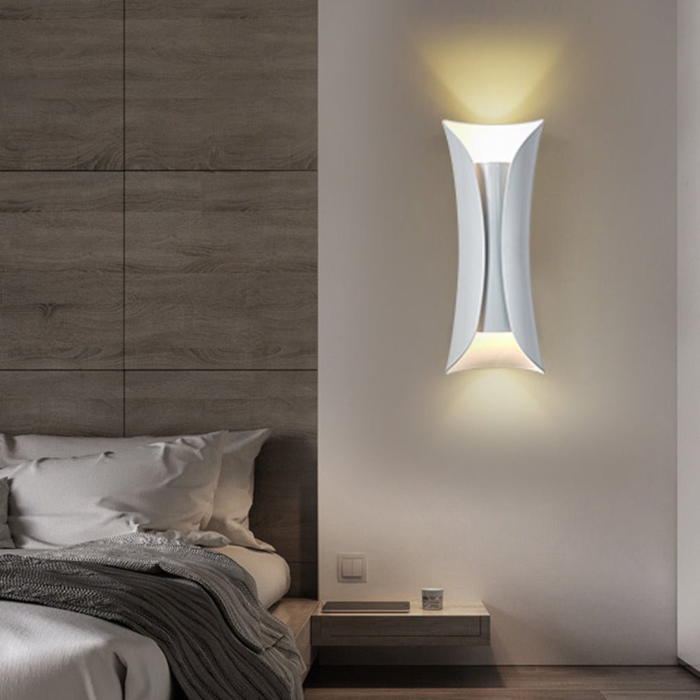 Nordic Minimalist LED Wall Sconce for Indoor and Outdoor Use