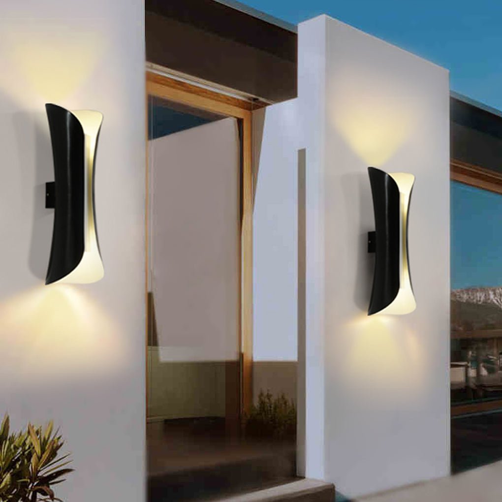 Nordic Minimalist LED Wall Sconce for Indoor and Outdoor Use