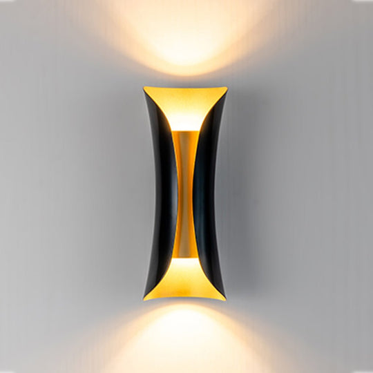 Nordic Minimalist LED Wall Sconce for Indoor and Outdoor Use