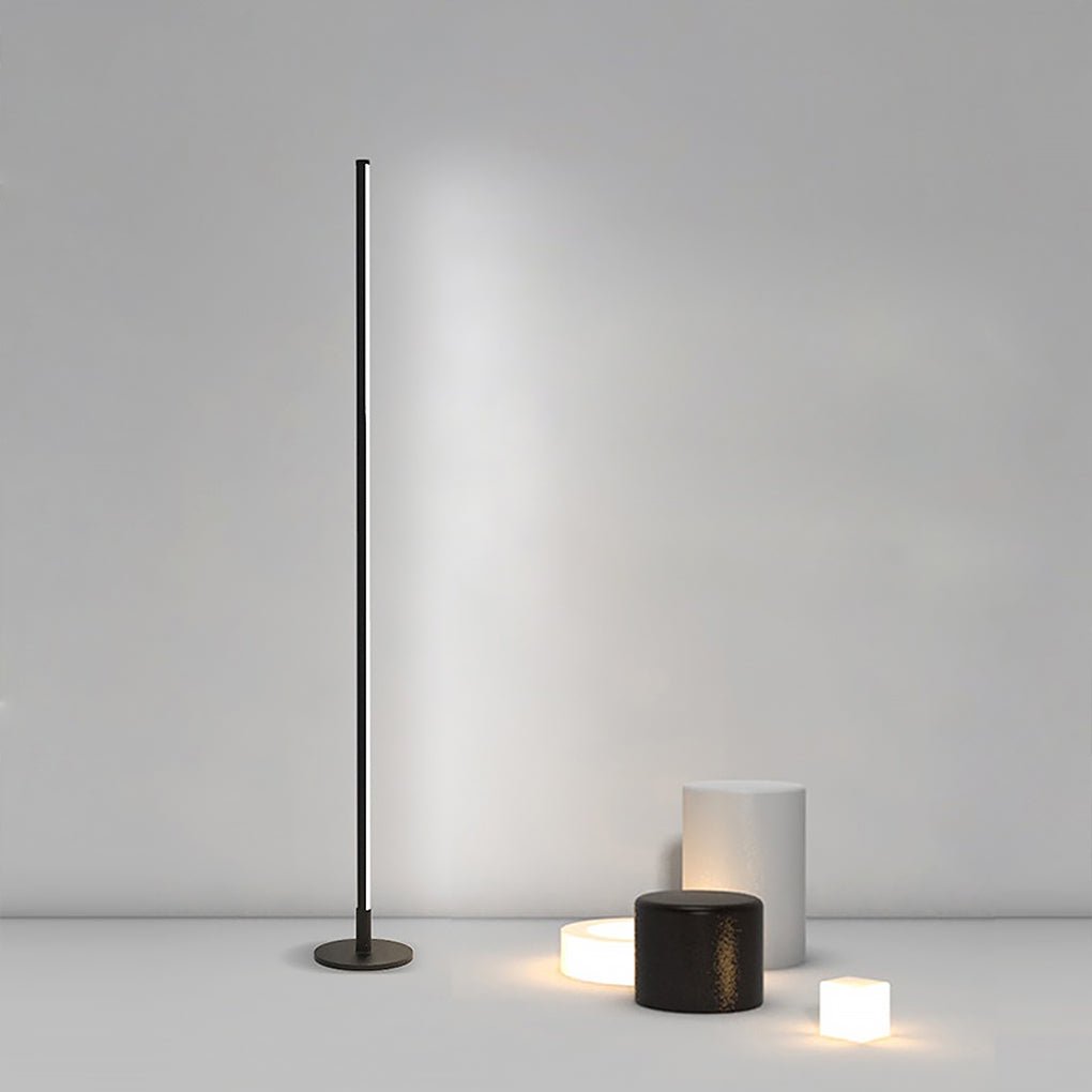 Minimalist Modern LED Floor Lamp with 3-Step Dimming