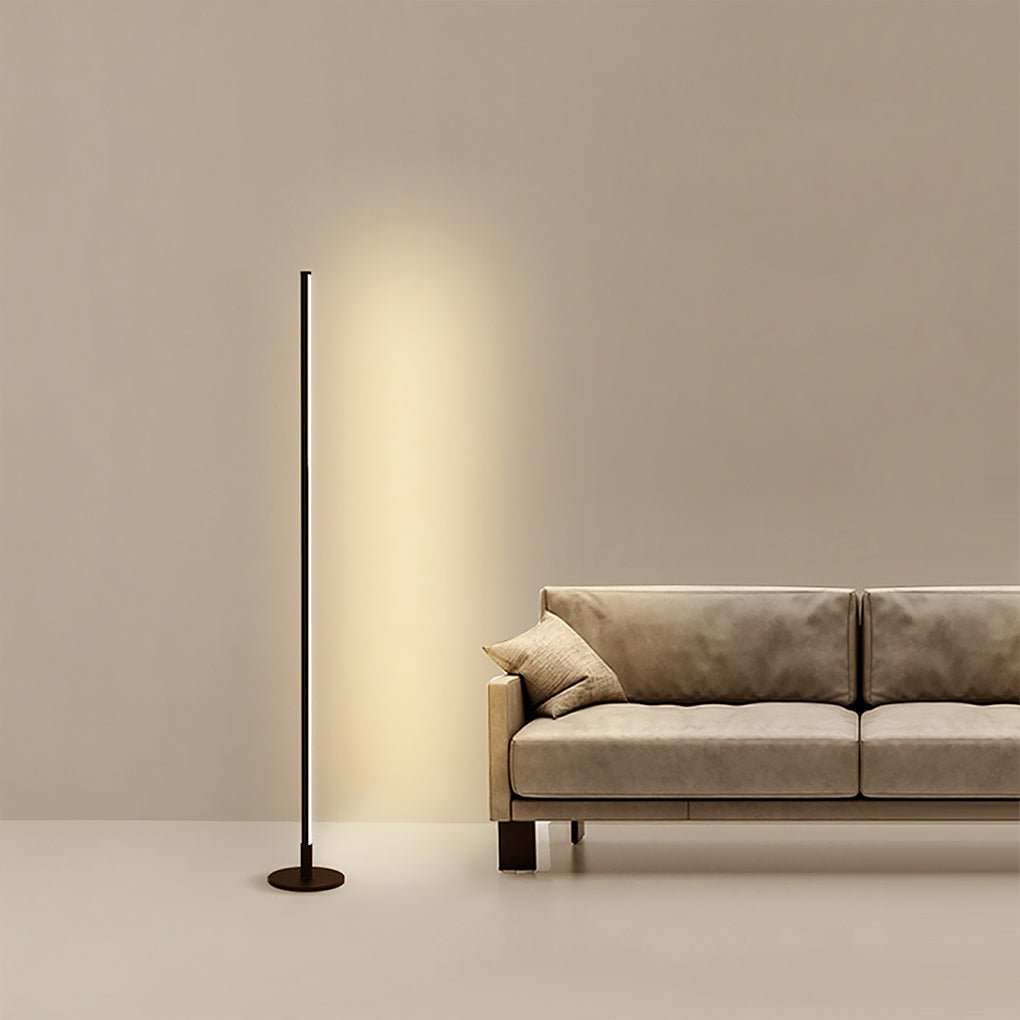 Minimalist Modern LED Floor Lamp with 3-Step Dimming