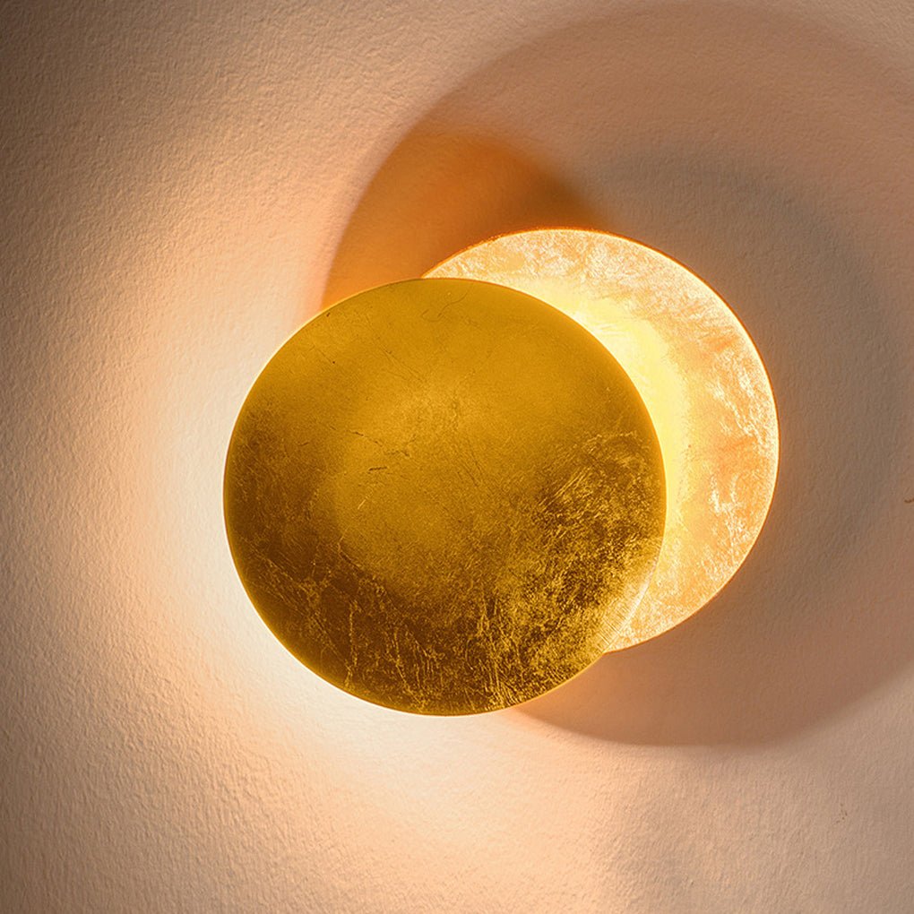 Nordic Minimalist Rotatable Moon Design LED Wall Lamp