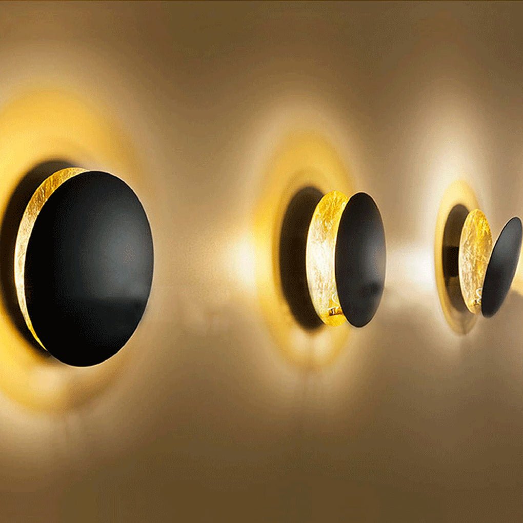 Nordic Minimalist Rotatable Moon Design LED Wall Lamp