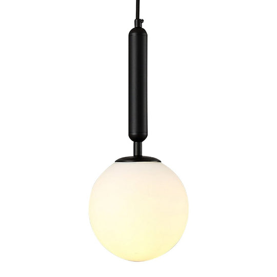 Nordic Minimalist Water Pattern Glass LED Pendant Light for Bedroom, Bedside, or Bar