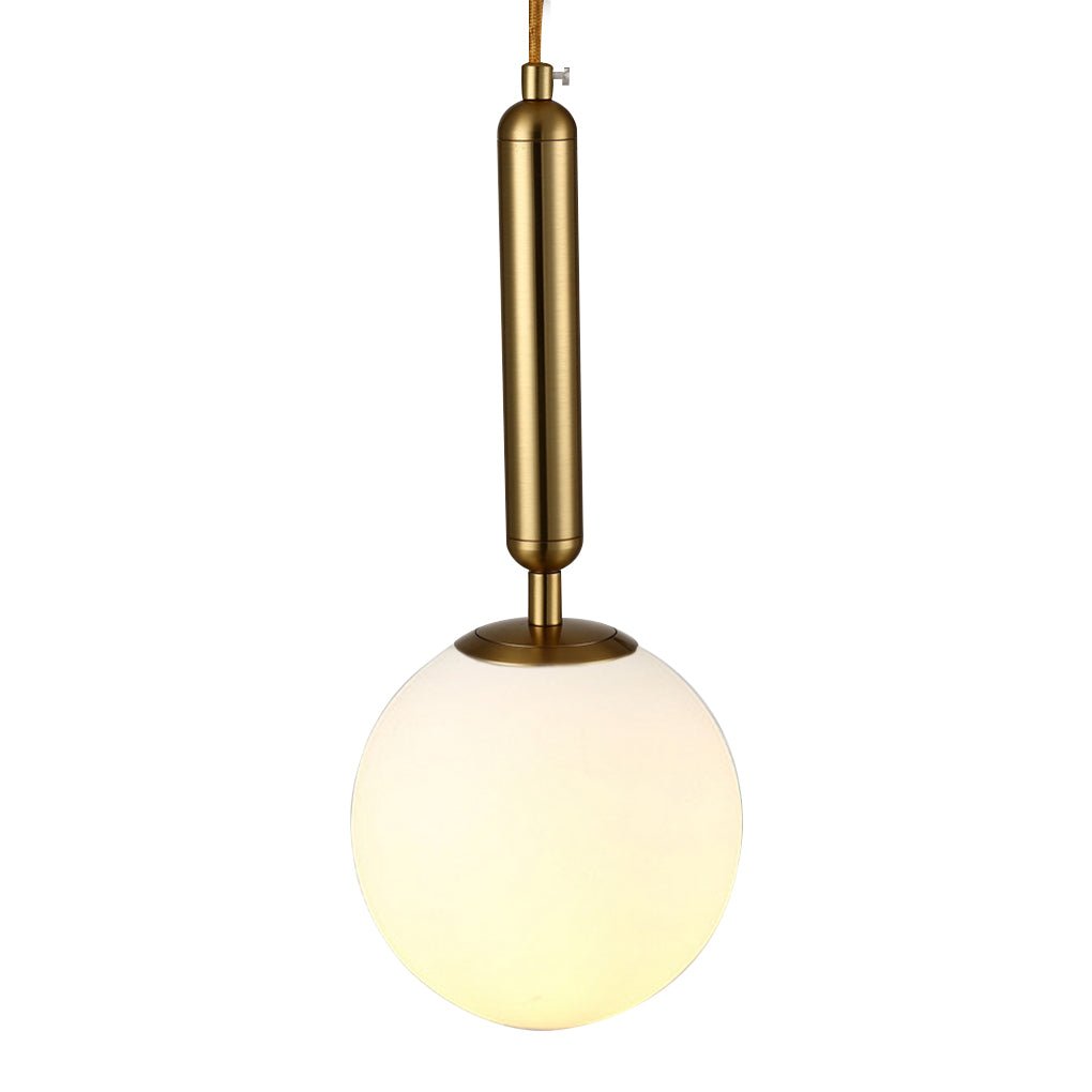 Nordic Minimalist Water Pattern Glass LED Pendant Light for Bedroom, Bedside, or Bar