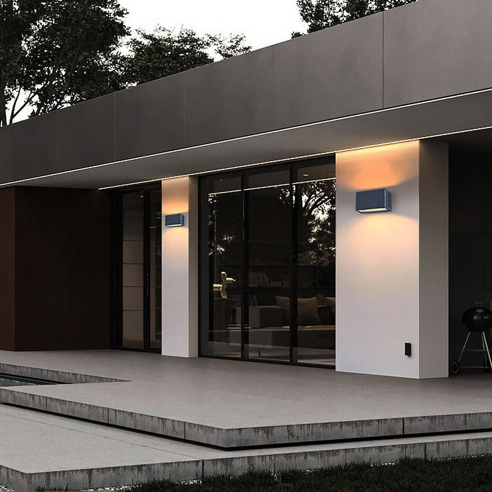 Rectangle LED Waterproof Nordic Outdoor Wall Light Sconce
