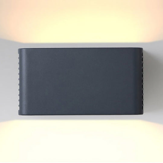 Rectangle LED Waterproof Nordic Outdoor Wall Light Sconce