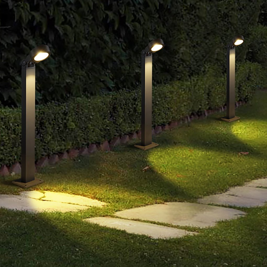 Adjustable LED Outdoor Lawn Light with Nordic Minimalist Design