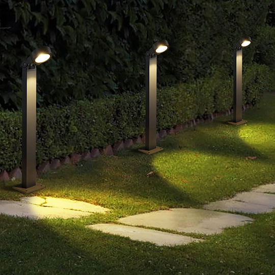 Adjustable LED Outdoor Lawn Light with Nordic Minimalist Design