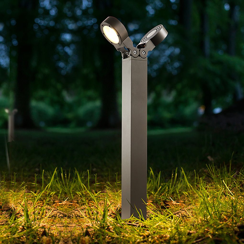 Adjustable LED Outdoor Lawn Light with Nordic Minimalist Design