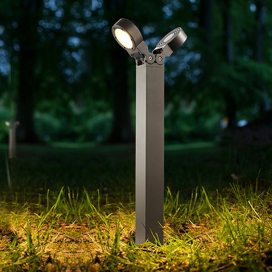 Adjustable LED Outdoor Lawn Light with Nordic Minimalist Design