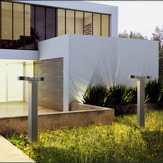 Adjustable LED Outdoor Lawn Light with Nordic Minimalist Design