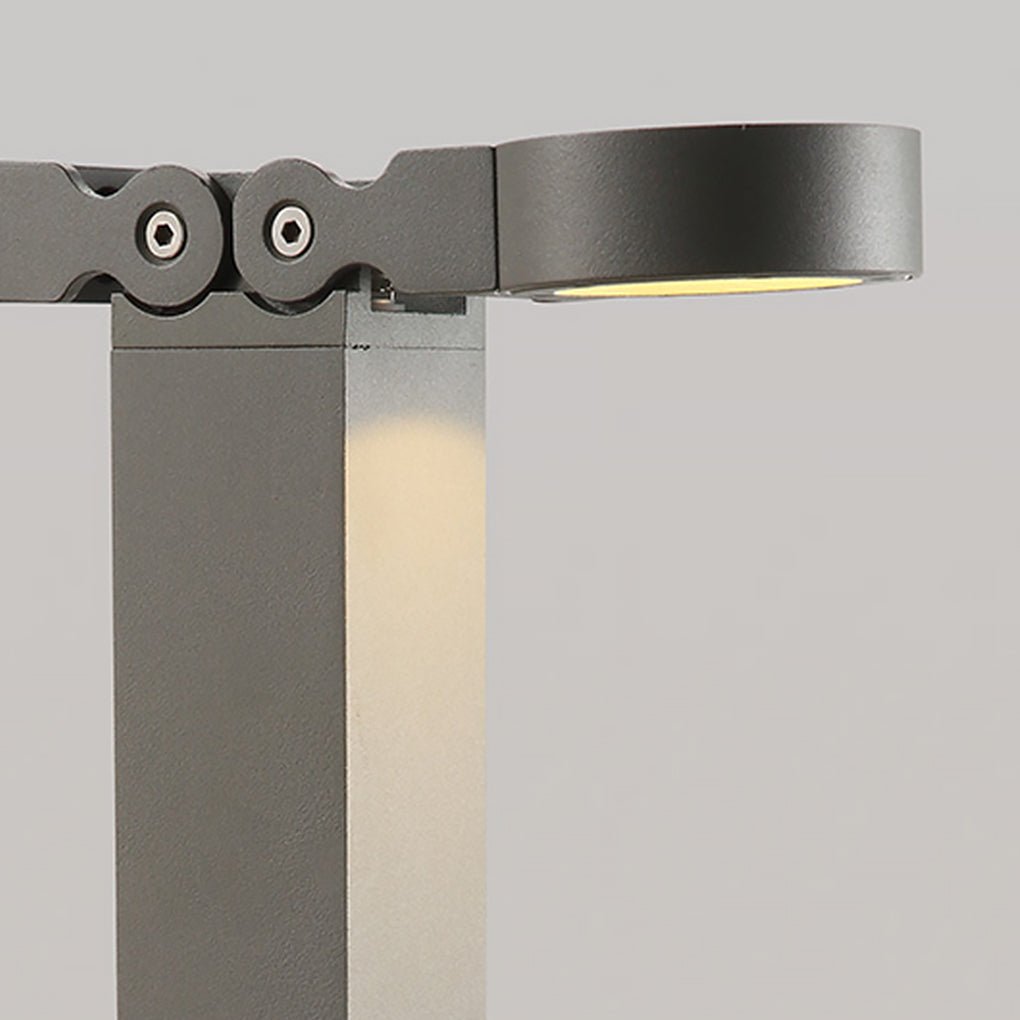 Adjustable LED Outdoor Lawn Light with Nordic Minimalist Design