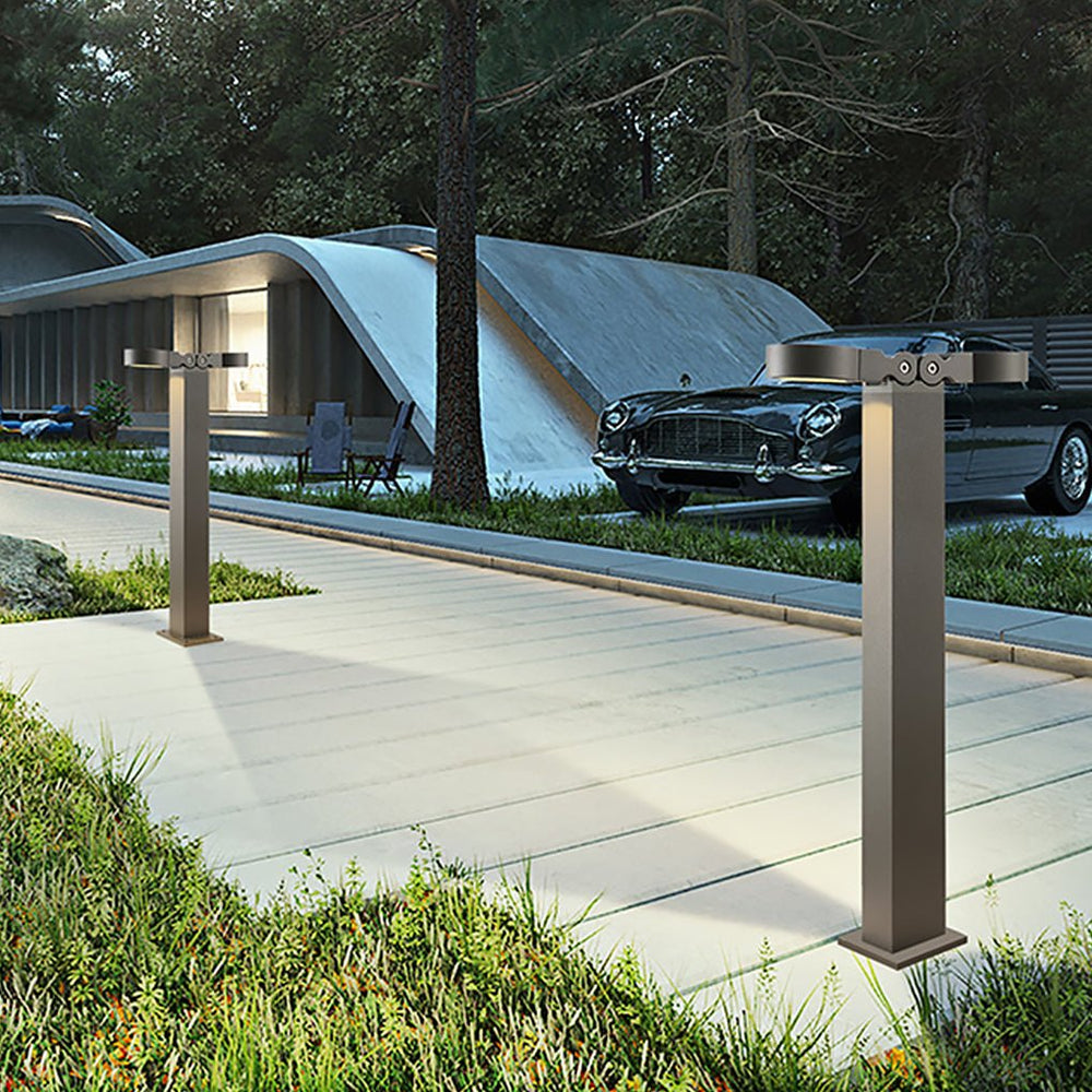 Adjustable LED Outdoor Lawn Light with Nordic Minimalist Design