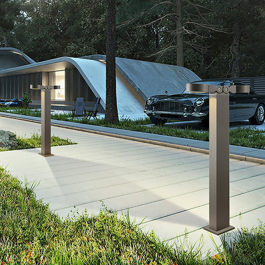 Adjustable LED Outdoor Lawn Light with Nordic Minimalist Design