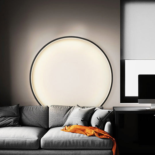 Nordic Minimalist Wiring-Free Trichromatic Dimming Wall Lamp