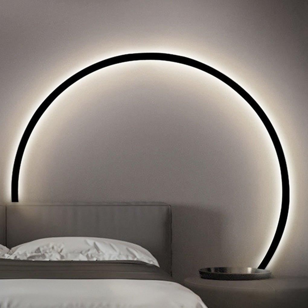 Nordic Minimalist Wiring-Free Trichromatic Dimming Wall Lamp