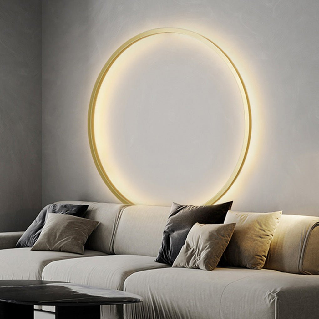 Nordic Minimalist Wiring-Free Trichromatic Dimming Wall Lamp