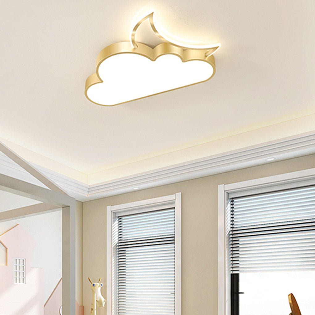 Nordic Modern Cartoon Cloud LED Flush Mount Ceiling Light