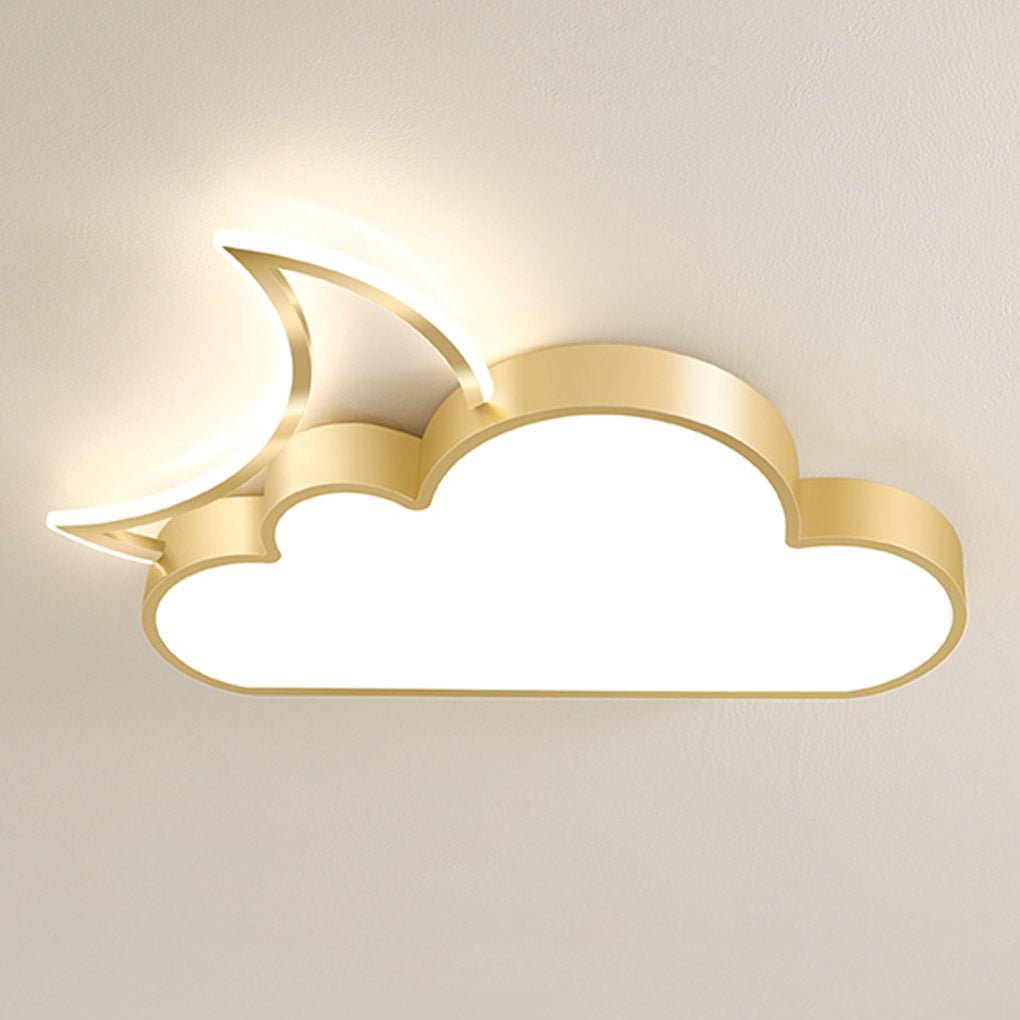 Nordic Modern Cartoon Cloud LED Flush Mount Ceiling Light