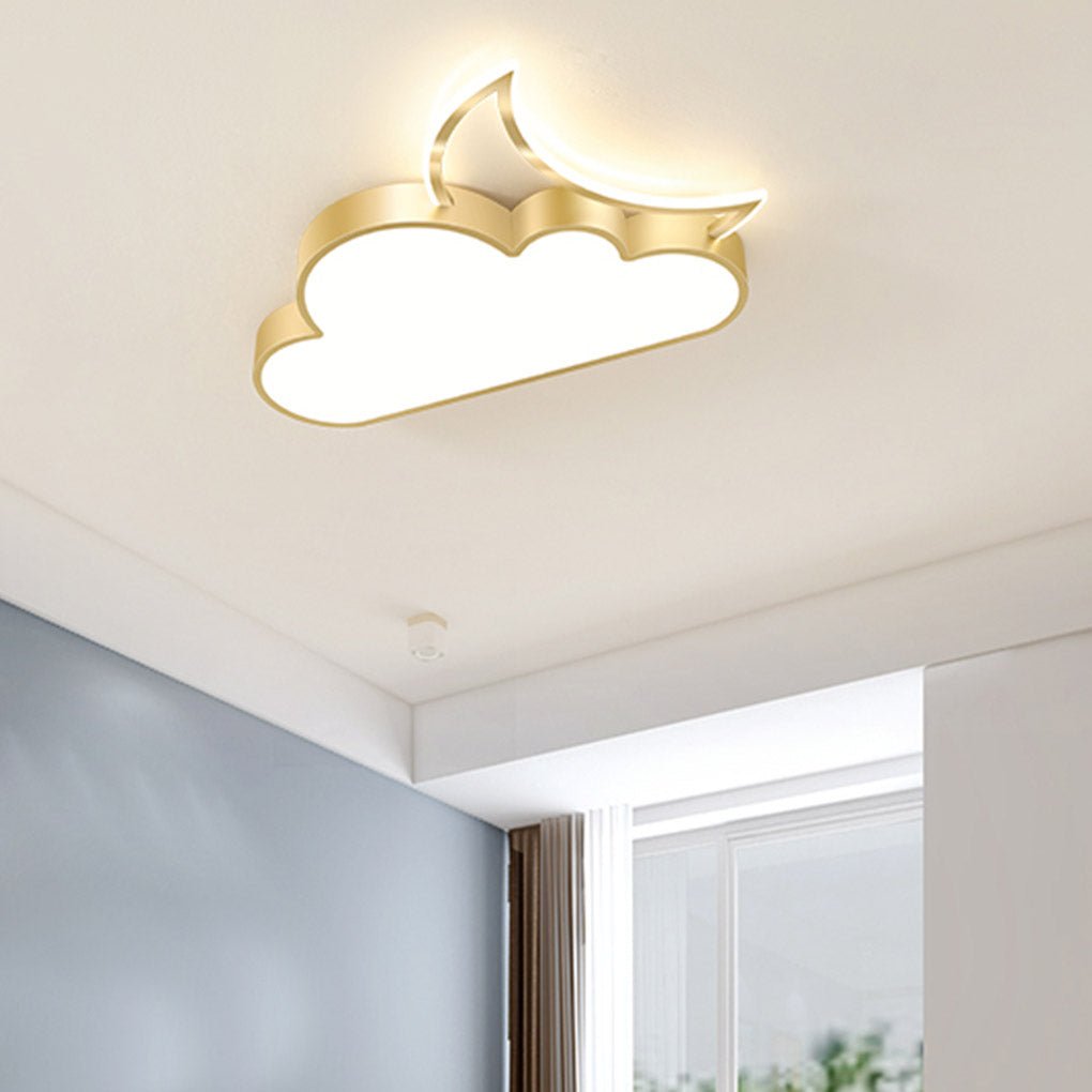 Nordic Modern Cartoon Cloud LED Flush Mount Ceiling Light