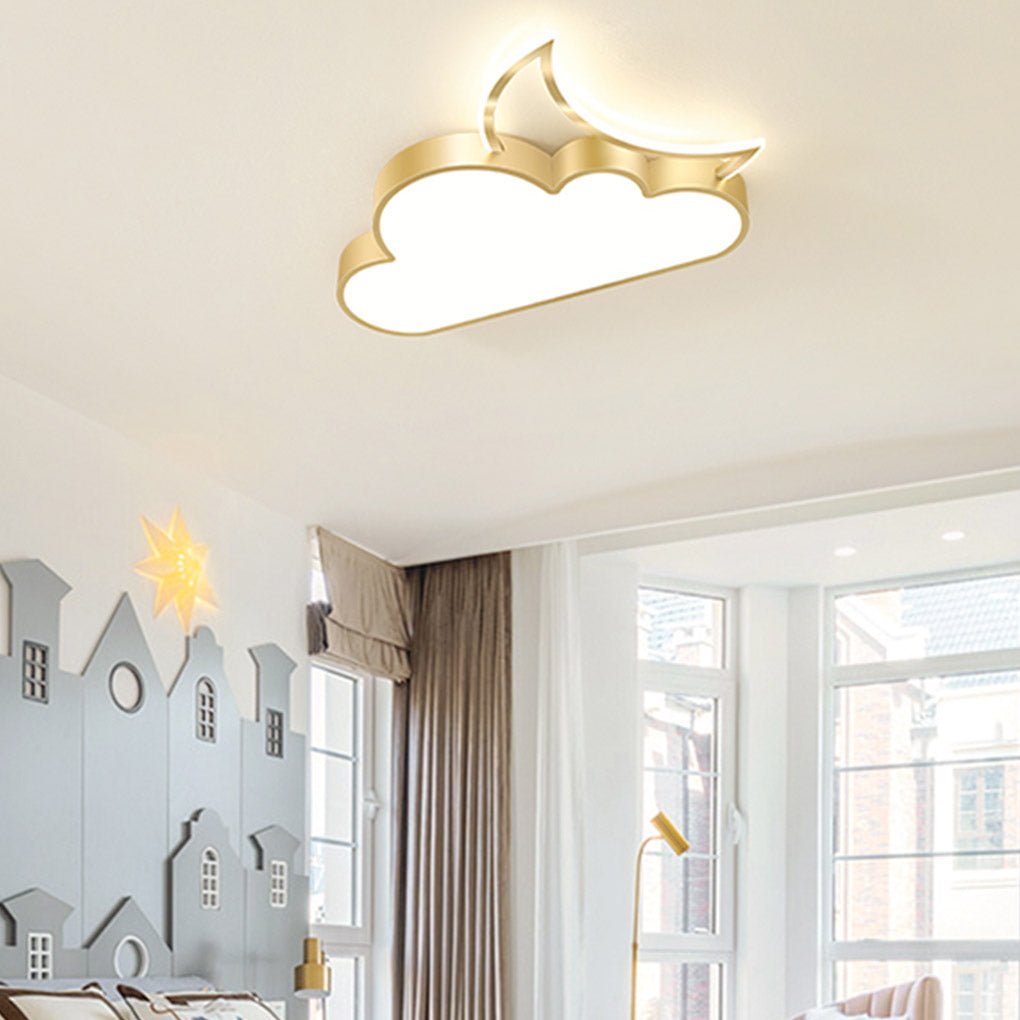 Nordic Modern Cartoon Cloud LED Flush Mount Ceiling Light