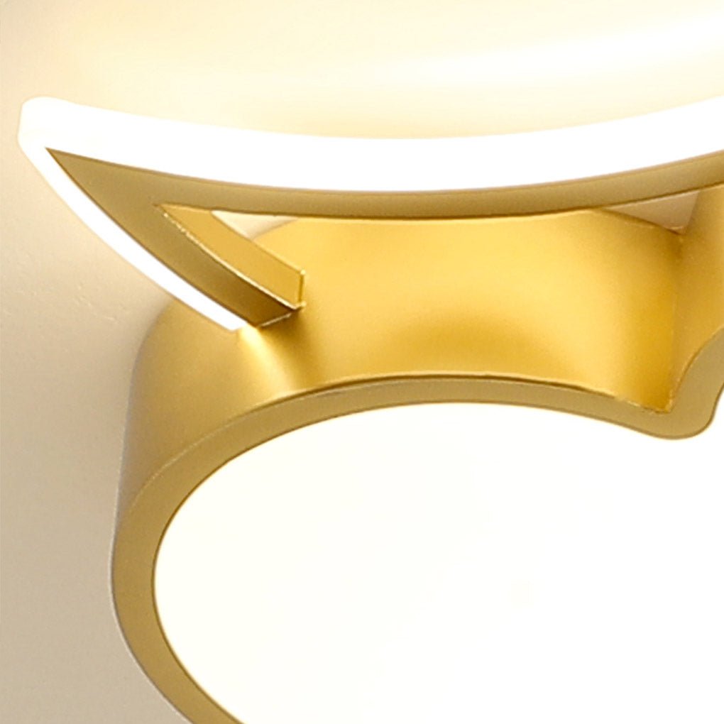 Nordic Modern Cartoon Cloud LED Flush Mount Ceiling Light