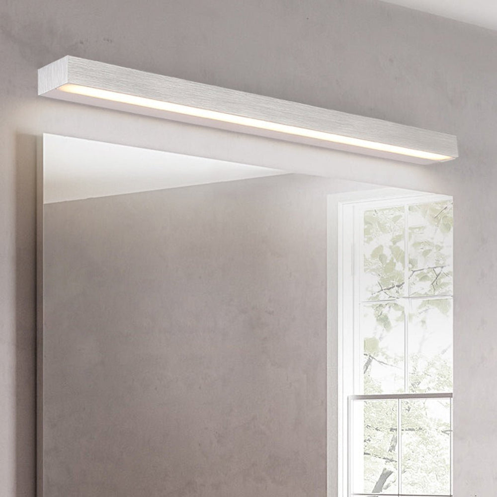Rectangle LED Bathroom Vanity Light with Downlight Design