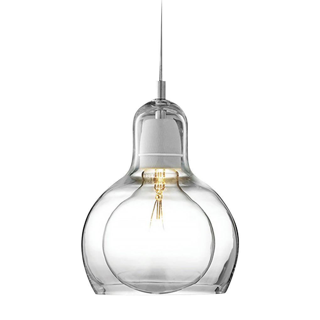 Nordic Post-Modern Minimalist Glass Chandelier – Bedside, Entryway, or Bar