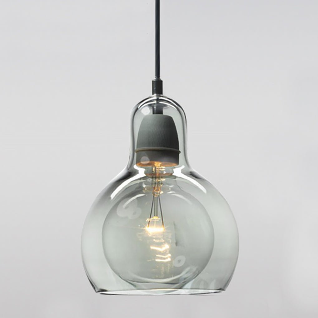 Nordic Post-Modern Minimalist Glass Chandelier – Bedside, Entryway, or Bar