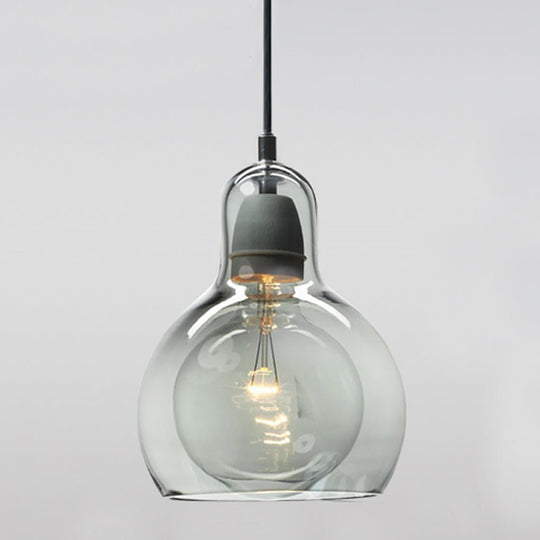 Nordic Post-Modern Minimalist Glass Chandelier – Bedside, Entryway, or Bar