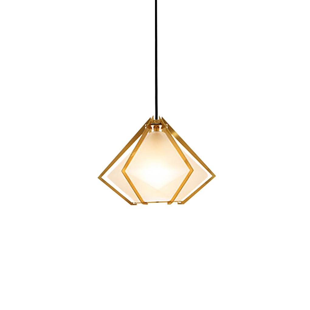 Nordic Postmodern Art Glass Pendant Light