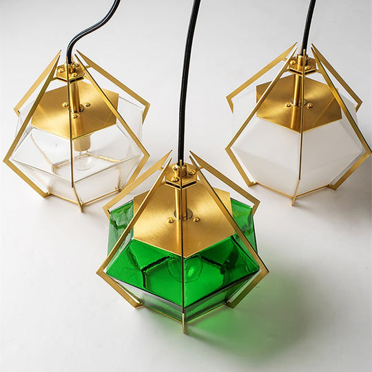 Nordic Postmodern Art Glass Pendant Light