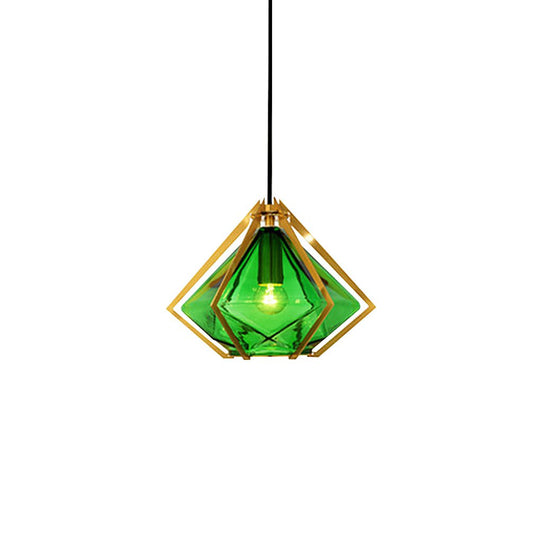 Nordic Postmodern Art Glass Pendant Light