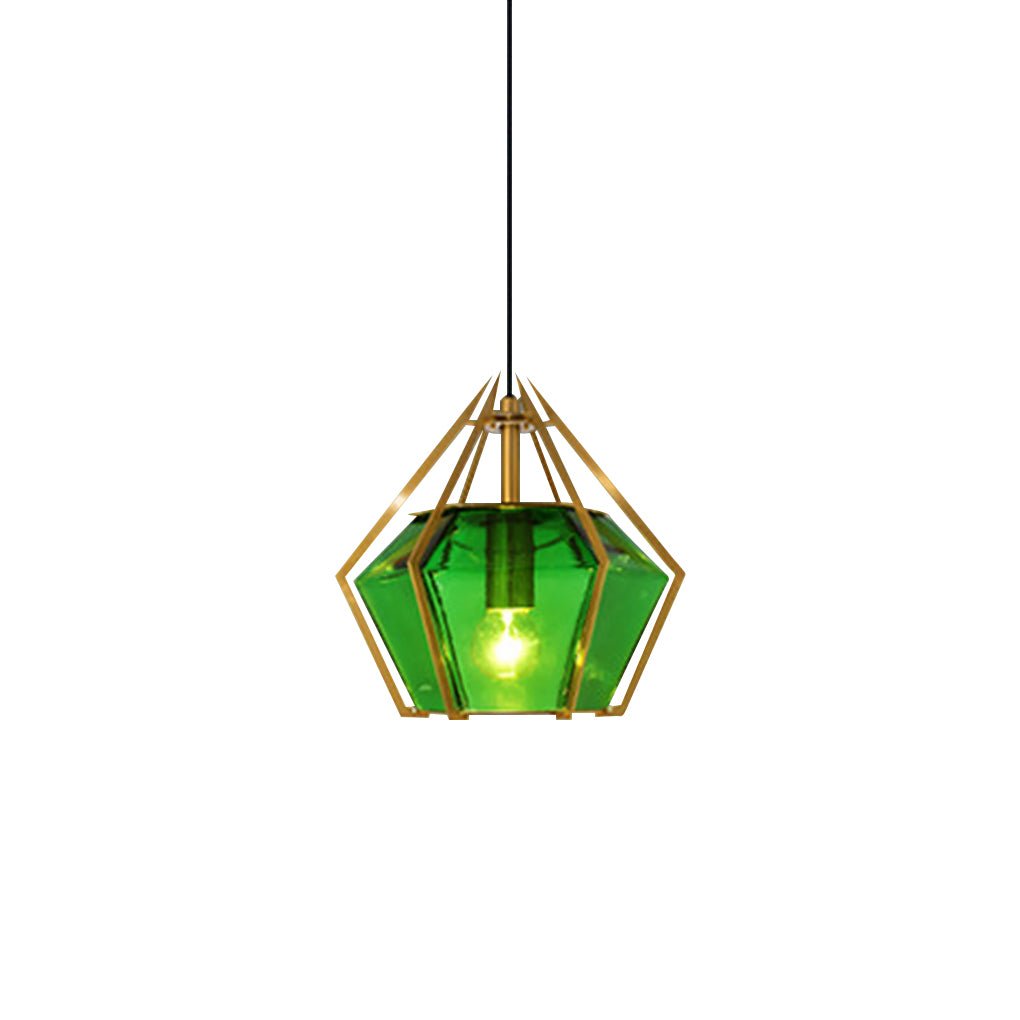 Nordic Postmodern Art Glass Pendant Light